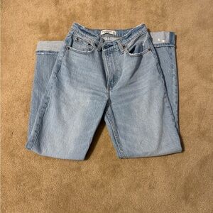 Abercrombie 90s Straight Ultra Highrise   Jeans